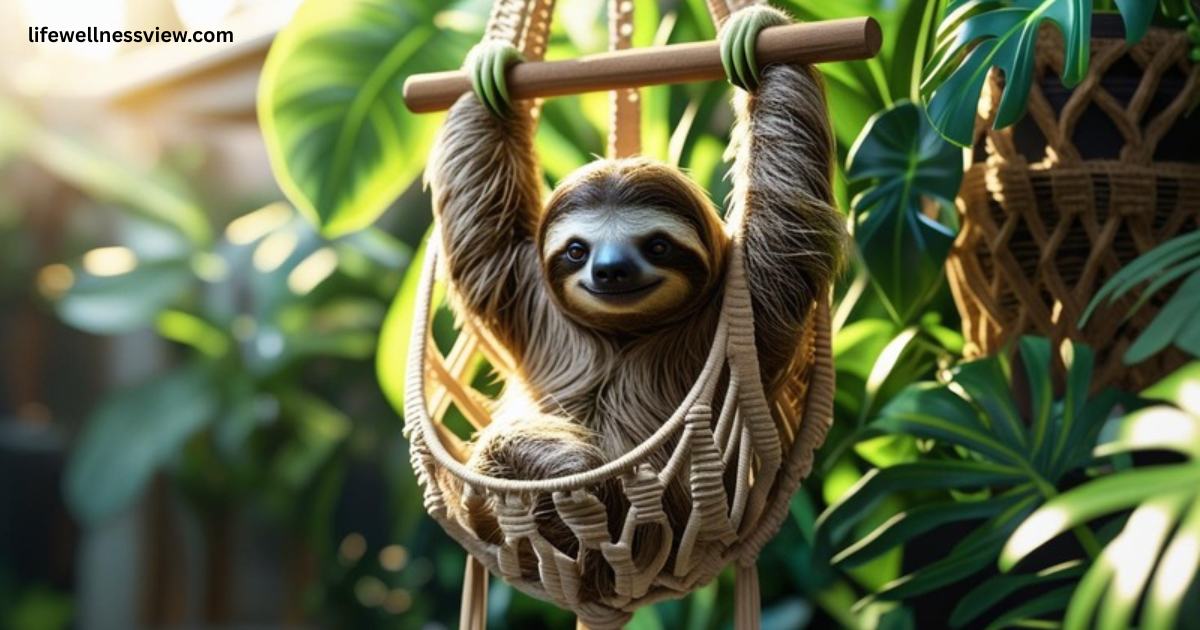 sloth-hanging-planter