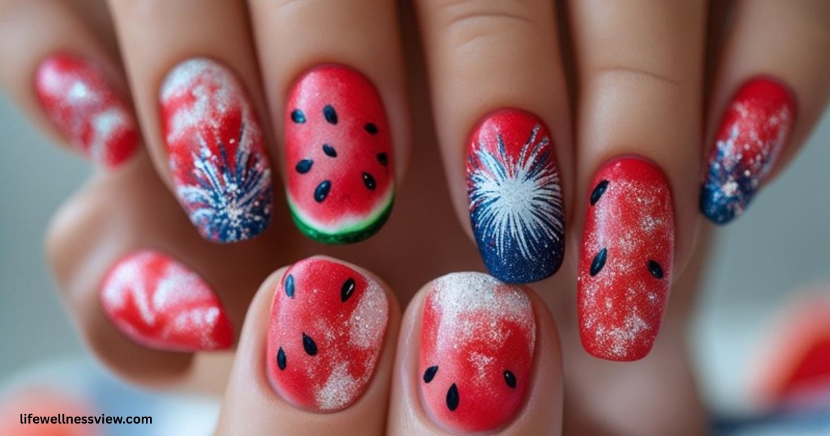 watermelon-and-fireworks-mix-mani