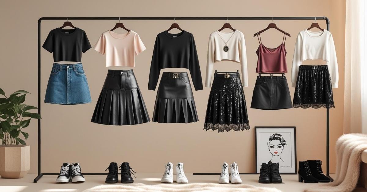 Black Mini Skirt