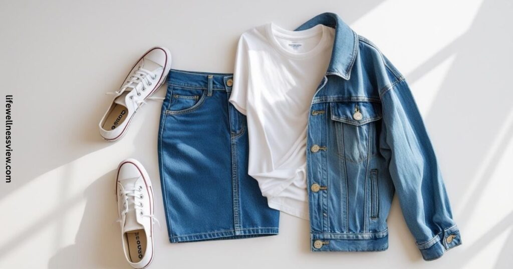 Blue Jean Skirt