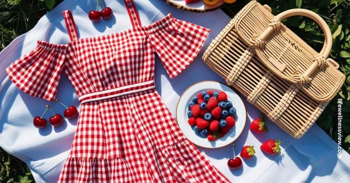 gingham-print-dresses