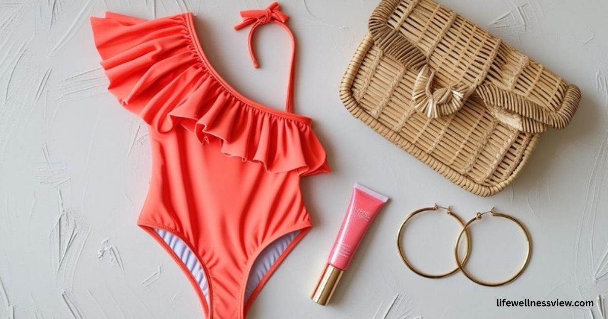 one-shoulder-ruffle-swimsuit