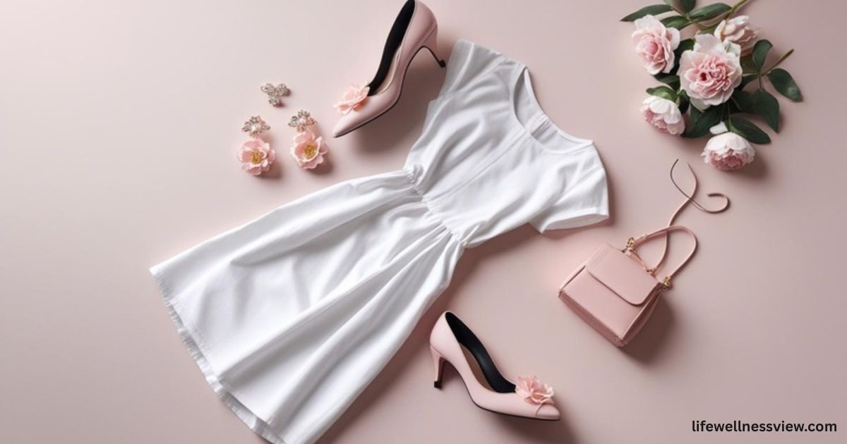 white-midi-dress-pastel-accessories