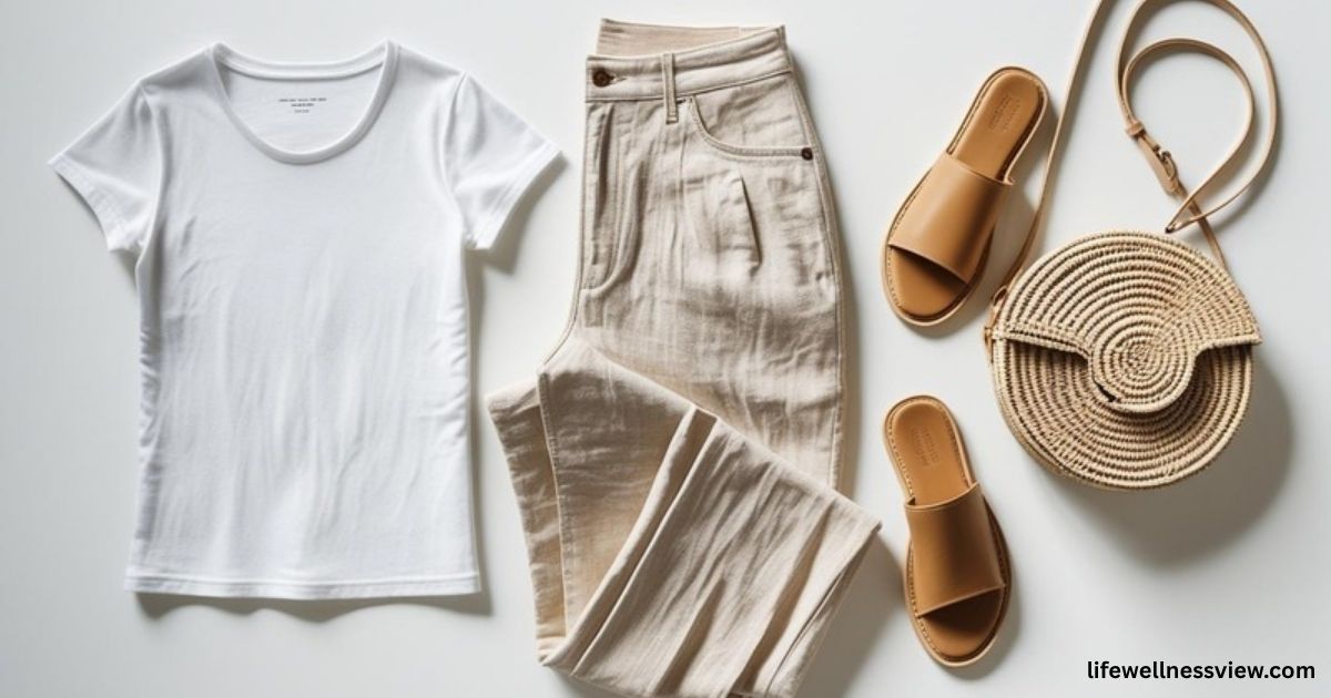 white-t-shirt-linen-pants