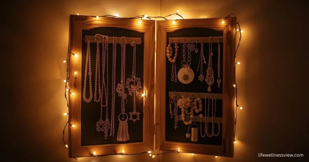 Wooden Jewelry Organizer